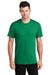 Port & Company PC455 Mens Fan Favorite Short Sleeve Crewneck T-Shirt Heather Athletic Kelly Green Model Front