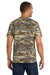 Port & Company PC54C Mens Core Short Sleeve Crewneck T-Shirt Desert Camo Model Back