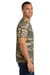 Port & Company PC54C Mens Core Short Sleeve Crewneck T-Shirt Desert Camo Model Side