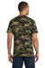 Port & Company PC54C Mens Core Short Sleeve Crewneck T-Shirt Military Camo Model Back