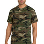 Port & Company Mens Core Short Sleeve Crewneck T-Shirt - Military Camo