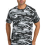 Port & Company Mens Core Short Sleeve Crewneck T-Shirt - Winter Camo