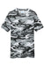 Port & Company PC54C Mens Core Short Sleeve Crewneck T-Shirt Winter Camo Flat Front