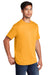 Port & Company PC54DTG Mens Core Cotton DTG Short Sleeve Crewneck T-Shirt Gold Model 3q