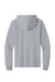 Port & Company PC54H Mens Core Cotton Long Sleeve Hooded T-Shirt Hoodie Heather Grey Flat Back