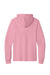 Port & Company PC54H Mens Core Cotton Long Sleeve Hooded T-Shirt Hoodie Candy Pink Flat Back