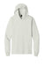 Port & Company PC54H Mens Core Cotton Long Sleeve Hooded T-Shirt Hoodie Heather Oatmeal Flat Front