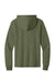 Port & Company PC54H Mens Core Cotton Long Sleeve Hooded T-Shirt Hoodie Heather Olive Drab Green Flat Back