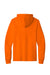 Port & Company PC54H Mens Core Cotton Long Sleeve Hooded T-Shirt Hoodie Safety Orange Flat Back