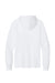 Port & Company PC54H Mens Core Cotton Long Sleeve Hooded T-Shirt Hoodie White Flat Back