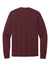 Port & Company PC54LS Mens Core Long Sleeve Crewneck T-Shirt Athletic Maroon Flat Back