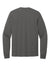 Port & Company PC54LS Mens Core Long Sleeve Crewneck T-Shirt Charcoal Grey Flat Back