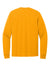 Port & Company PC54LS Mens Core Long Sleeve Crewneck T-Shirt Gold Flat Back