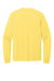 Port & Company PC54LS Mens Core Long Sleeve Crewneck T-Shirt Yellow Flat Back