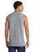 Port & Company PC54SL Mens Core Tank Top Heather Grey Model Back