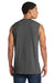 Port & Company PC54SL Mens Core Tank Top Heather Dark Grey Model Back