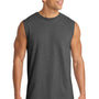 Port & Company Mens Core Tank Top - Heather Dark Grey