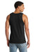 Port & Company PC54TT Mens Core Tank Top Jet Black Model Back