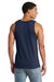 Port & Company PC54TT Mens Core Tank Top Navy Blue Model Back