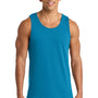 Port & Company Mens Core Tank Top - Neon Blue