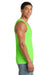 Port & Company PC54TT Mens Core Tank Top Neon Green Model Side