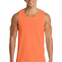 Port & Company Mens Core Tank Top - Neon Orange