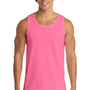 Port & Company Mens Core Tank Top - Neon Pink