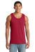 Port & Company PC54TT Mens Core Tank Top Red Model Front