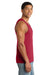 Port & Company PC54TT Mens Core Tank Top Red Model Side