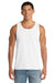 Port & Company PC54TT Mens Core Tank Top White Model Front