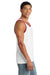 Port & Company PC54TT Mens Core Tank Top White/Red Model Side