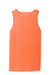 Port & Company PC54TT Mens Core Tank Top Neon Orange Flat Back