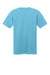 Port & Company PC54V Mens Core Short Sleeve V-Neck T-Shirt Aquatic Blue Flat Back