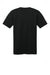 Port & Company PC54V Mens Core Short Sleeve V-Neck T-Shirt Jet Black Flat Back