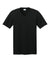 Port & Company PC54V Mens Core Short Sleeve V-Neck T-Shirt Jet Black Flat Front
