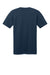 Port & Company PC54V Mens Core Short Sleeve V-Neck T-Shirt Navy Blue Flat Back