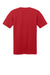 Port & Company PC54V Mens Core Short Sleeve V-Neck T-Shirt Red Flat Back