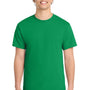 Port & Company Mens Core Short Sleeve Crewneck T-Shirt - Athletic Kelly Green - NEW