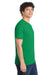 Port & Company PC54/PC54T Mens Core Short Sleeve Crewneck T-Shirt Athletic Kelly Green Model Side