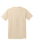 Port & Company PC54/PC54T Mens Core Short Sleeve Crewneck T-Shirt Cream Flat Back