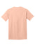 Port & Company PC54/PC54T Mens Core Short Sleeve Crewneck T-Shirt Heather Dusty Peach Flat Back