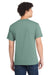 Port & Company PC54/PC54T Mens Core Short Sleeve Crewneck T-Shirt Laurel Green Model Back