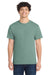 Port & Company PC54/PC54T Mens Core Short Sleeve Crewneck T-Shirt Laurel Green Model Front