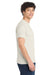 Port & Company PC54/PC54T Mens Core Short Sleeve Crewneck T-Shirt Heather Oatmeal Model Side