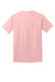 Port & Company PC54/PC54T Mens Core Short Sleeve Crewneck T-Shirt Pale Blush Pink Flat Back
