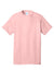 Port & Company PC54/PC54T Mens Core Short Sleeve Crewneck T-Shirt Pale Blush Pink Flat Front