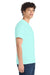Port & Company PC54/PC54T Mens Core Short Sleeve Crewneck T-Shirt True Celadon Blue Model Side