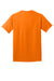 Port & Company PC54/PC54T Mens Core Short Sleeve Crewneck T-Shirt Tennessee Orange Flat Back