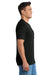 Port & Company PC55P/PC55PT Mens Core Short Sleeve Crewneck T-Shirt w/ Pocket Jet Black Model Side