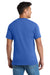 Port & Company PC55P/PC55PT Mens Core Short Sleeve Crewneck T-Shirt w/ Pocket Royal Blue Model Back